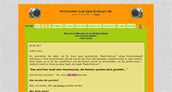Desktop Screenshot of bank-einbruch.de